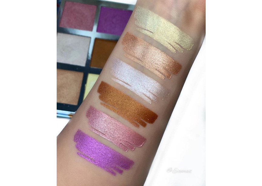 Arm Swatches - Glowing Palette 2